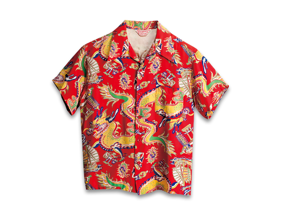 VINTAGE ALOHA SHIRT MUSEUM – “DRAGON FESTIVAL” - ALOHA SHIRT 