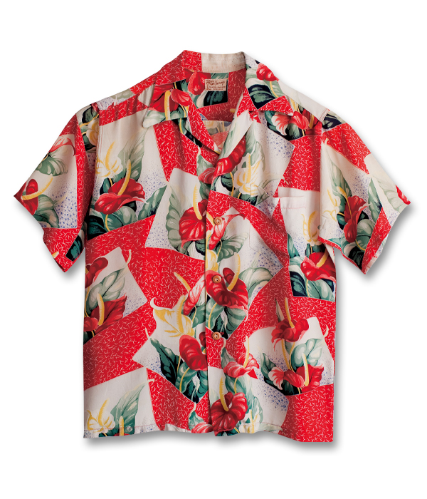 VINTAGE ALOHA SHIRT MUSEUM – “ANTHURIUM” - ALOHA SHIRT 