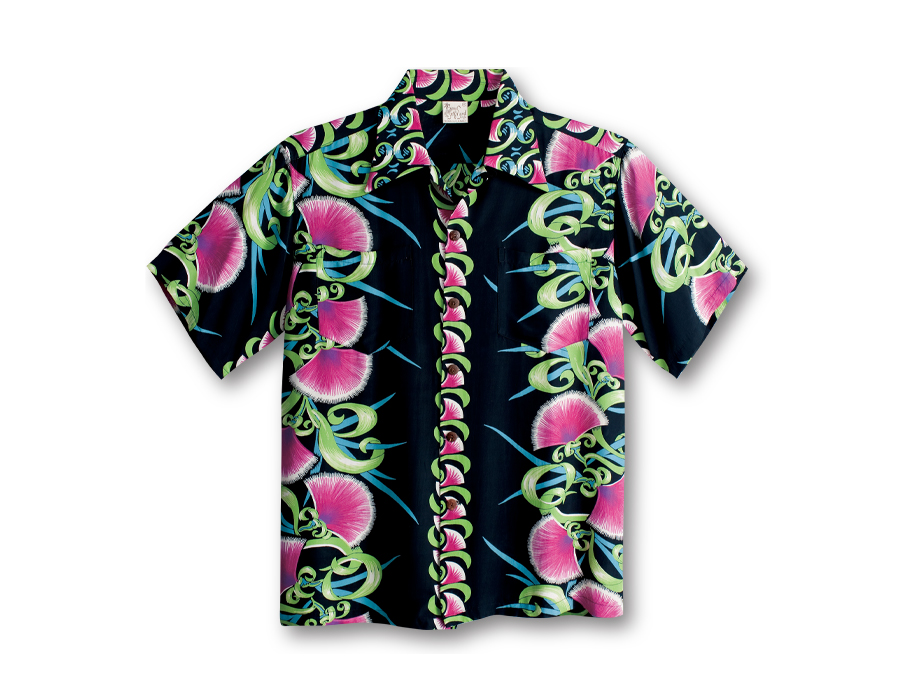 VINTAGE ALOHA SHIRT MUSEUM – “BOMBAX TREE” - ALOHA SHIRT  