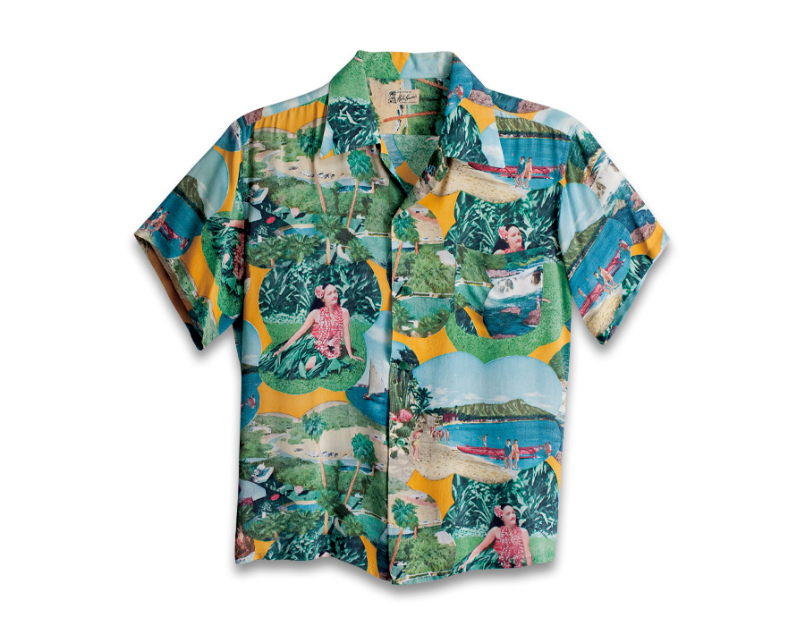 VINTAGE ALOHA SHIRT MUSEUM – “HAWAII TOURS” - ALOHA SHIRT 