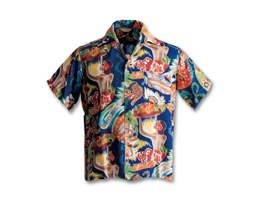 VINTAGE ALOHA SHIRT MUSEUM – “MATSON MENU by FRANK MACINTOSH 