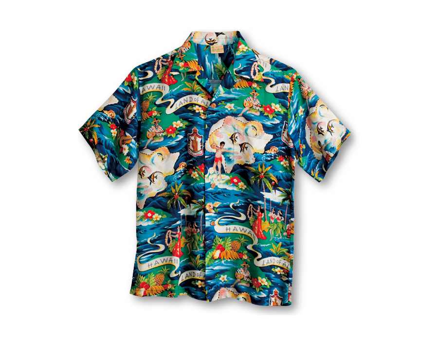 VINTAGE ALOHA SHIRT MUSEUM – “LAND OF ALOHA” - ALOHA SHIRT 