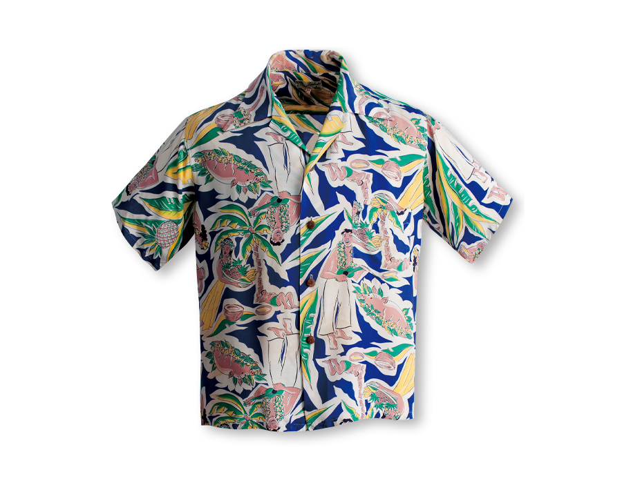 VINTAGE ALOHA SHIRT BRANDS -  