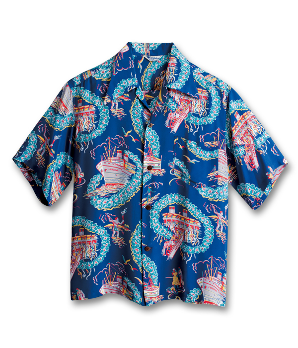 VINTAGE ALOHA SHIRT MUSEUM – “LURLINE” - ALOHA SHIRT 