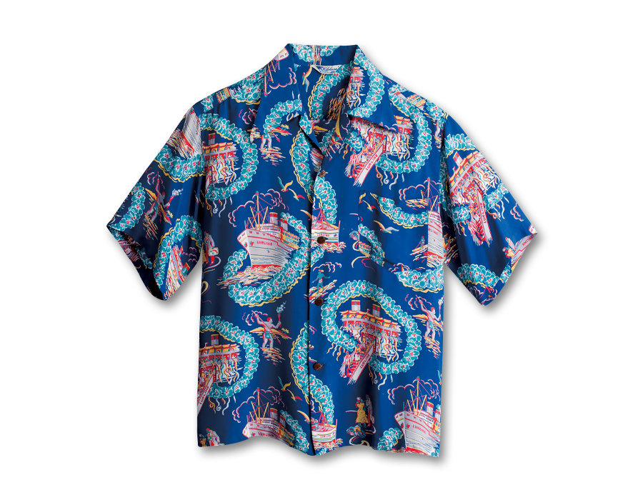 VINTAGE ALOHA SHIRT MUSEUM – “LURLINE” - ALOHA SHIRT 