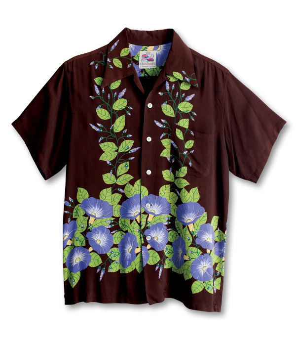 Vintage Aloha Shirt Museum Morning Glory Aloha Shirt ヴィンテージアロハシャツ Vintage Aloha Shirt Museum Morning Glory Aloha Shirt ヴィンテージアロハシャツ
