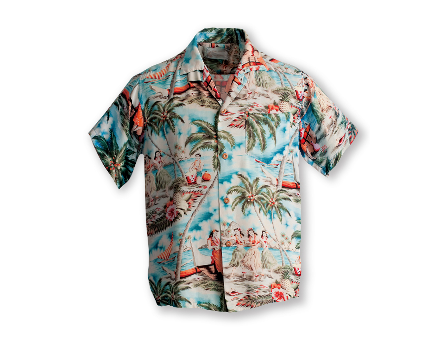 VINTAGE ALOHA SHIRT BRANDS -  