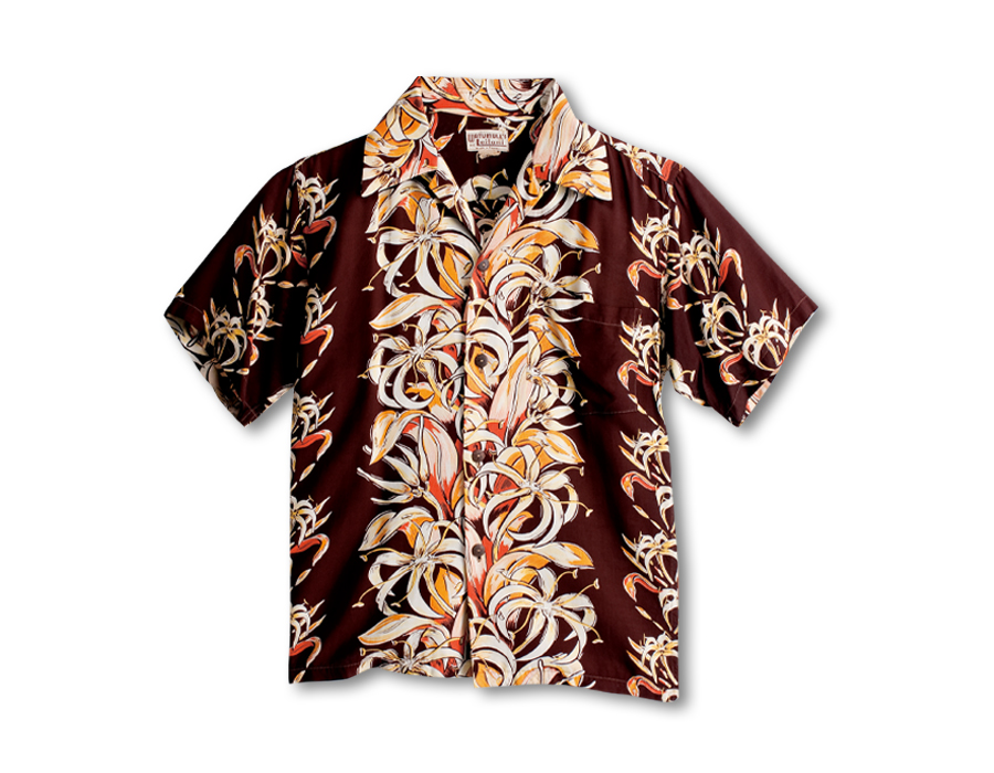 VINTAGE ALOHA SHIRT MUSEUM – “SPIDER LILY” - ALOHA SHIRT