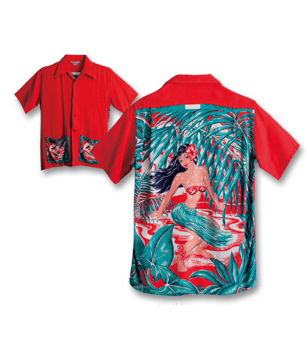VINTAGE ALOHA SHIRT MUSEUM – “THE HULA QUEEN” - ALOHA SHIRT 