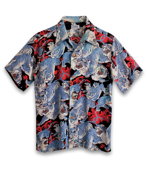 VINTAGE ALOHA SHIRT MUSEUM – “THE HUNDRED TIGERS” - ALOHA SHIRT 