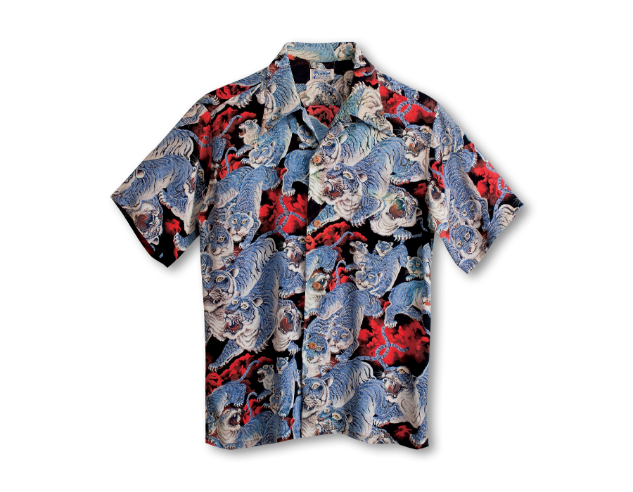 VINTAGE ALOHA SHIRT MUSEUM – “THE HUNDRED TIGERS” - ALOHA SHIRT 