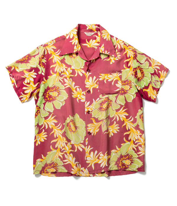 VINTAGE ALOHA SHIRT MUSEUM – “NIGHT BLOOMING CEREUS” - ALOHA SHIRT ...